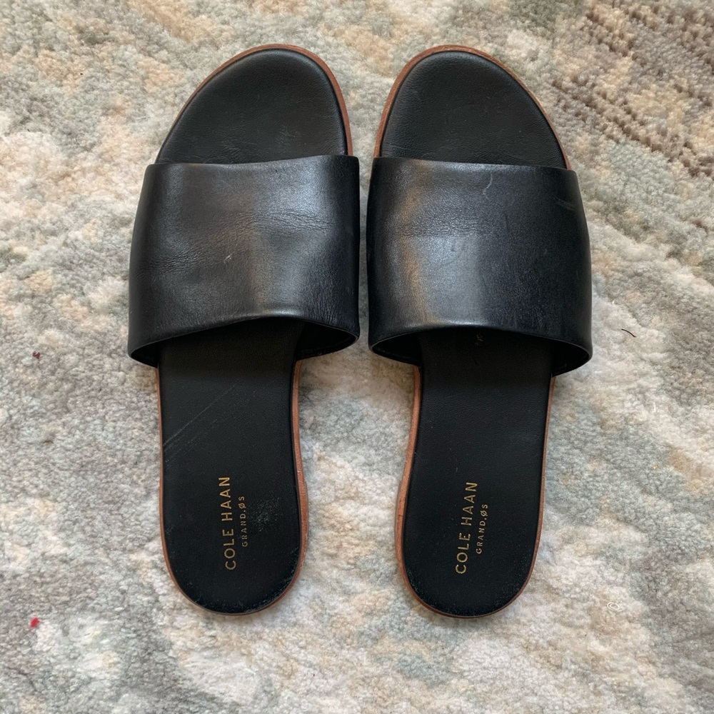 Cole Haan Anita Slide Sandal Black 7.5